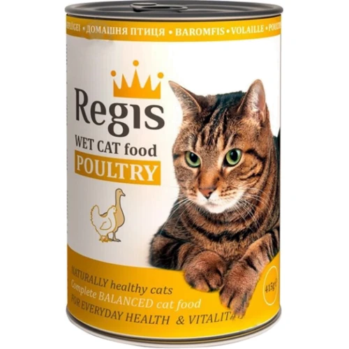 Влажный корм для кошек Regis с птицей 6х415 г (4820261720044): Тип Влажный корм