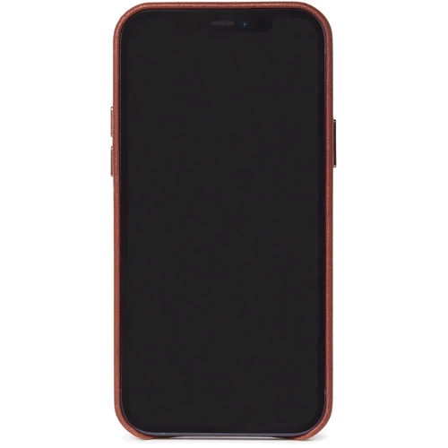 Чехол для iPhone Decoded Leather Brown (D20IPO67BC2CBN) for iPhone 12 Pro Max: Цвет коричневый