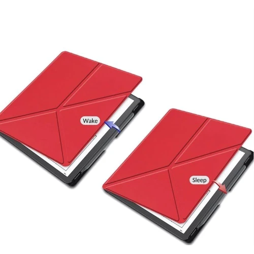 Аксессуар к электронной книге BeCover Ultra Slim Origami Red for Amazon Kindle Scribe (712581) фото 5