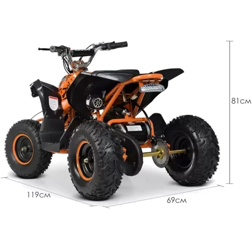 Дитячий електромобіль Квадроцикл Bambi HB-EATV1000Q-7ST(MP3) V2 до 65 кг фото 8