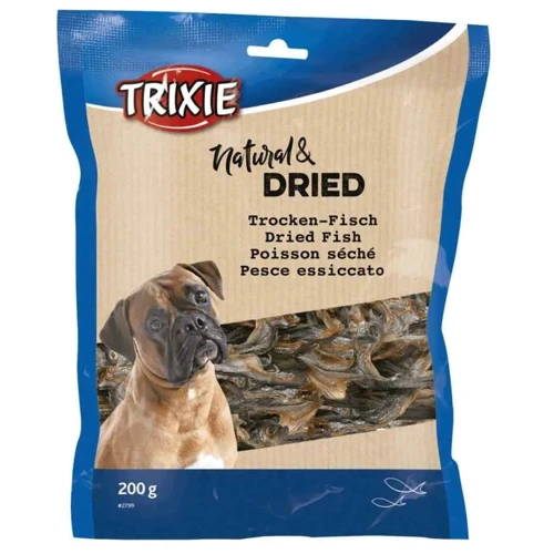 Ласощі для собак Trixie Sprats Dried Fish for dogs Шпроти в'ялена риба 200 г (4011905027999)