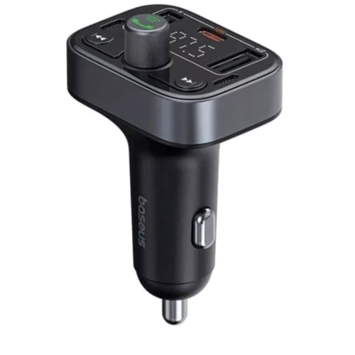 FM-трансмиттер Baseus FM Launcher S-09 Pro black (C10762200113-00) фото 3