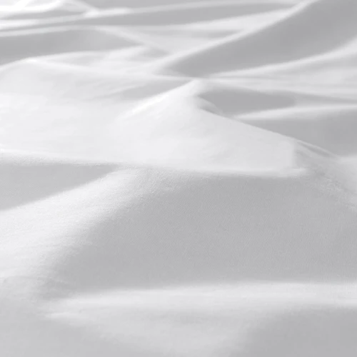 Простирадло на гумці ІКЕА DVALA 160х200 см біле (30357220)