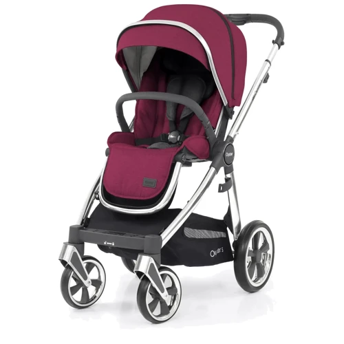 Универсальная коляска 2 в 1 BabyStyle Oyster 3 Cherry / Mirror: Тип коляски Универсальная коляска (2-в-1)