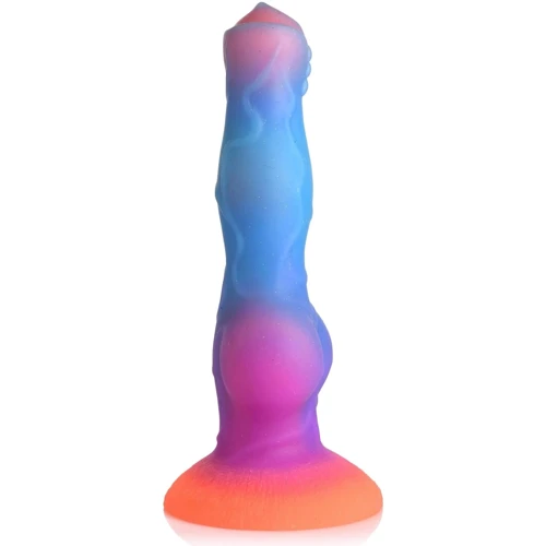 Фантазийный фаллоимитатор инопланетянина Creature Cocks Space Cock Glow-in-the-Dark Alien Dilldo (светится в темноте)