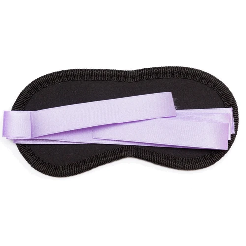 Пикантные Штучки мягкая маска на глаза Purple&Black
