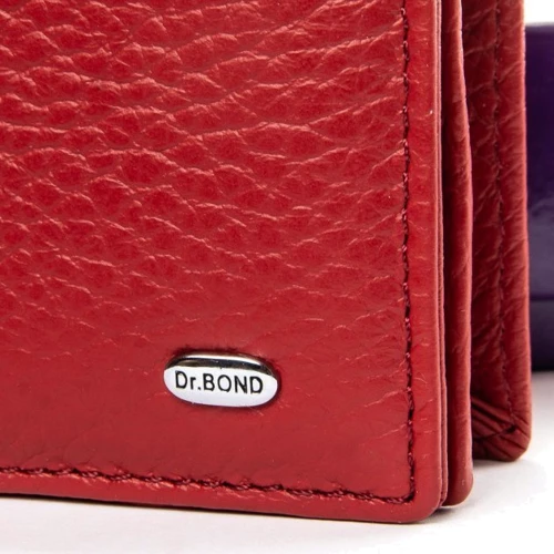 Женский кошелек Dr. Bond красный (31763 red): Пол Женский