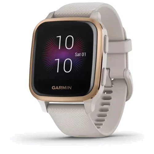 Смарт-часы Garmin Venu SQ Music Edition Light Sand/Rose Gold (010-02426-11)