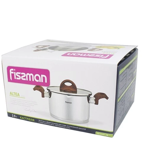 Каструля Fissman SS-5168.20: Тип Традиционная