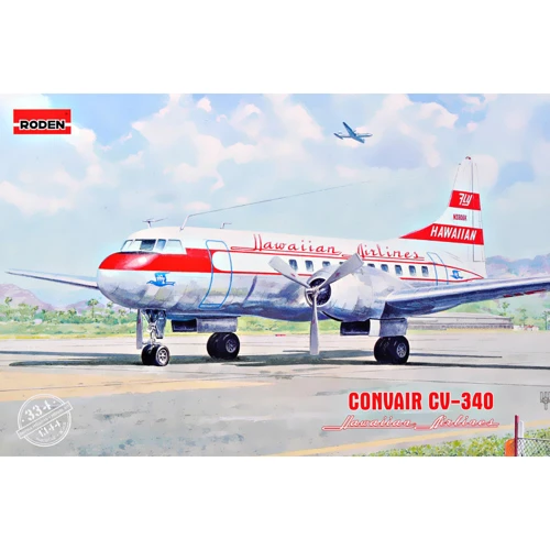 Модель Roden Пасажирський літак Convair CV-340 "Hawaiian Airlines" (RN334)