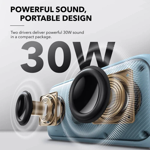 Акустика ANKER SoundСore Motion 300 Green (A3135061): Выходная мощность 30 Вт