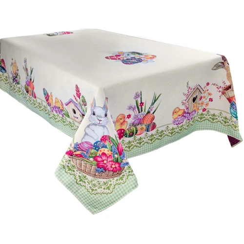 Гобеленова скатертина Lefard PEEPS Кругла 140х140 см (732-282)