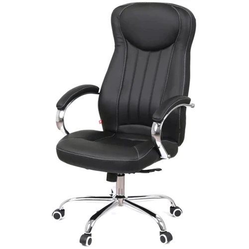 Офісне крісло АКЛАС Вигор ANF Чорний (PU Black) (00161492): Тип для керівників