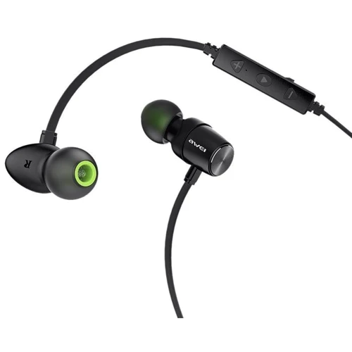 Наушники Awei WT30 Black: Тип крепления без креплений