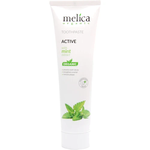 Melica Organic Зубная паста c экстрактом мяты 100 ml
