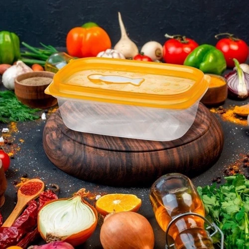 Ємність для зберігання Gusto Бурштин 0.35 л (GT-G-482): Обсяг, л 0.35