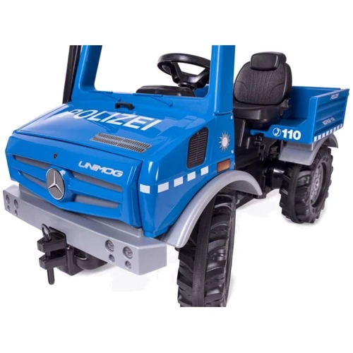 Полицейская машина Rolly Toys rollyUnimog Polizei синяя (038251): Материал колес пластик