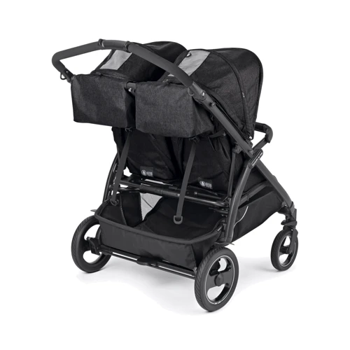 Коляска Peg-Perego Book for Two Ardesia черная (IP05280000GL93): Количество блоков 1