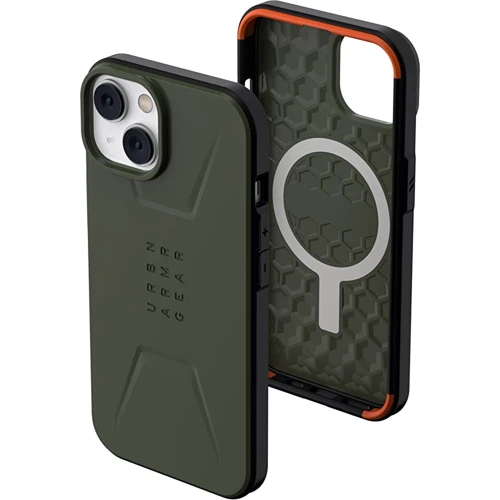 Чехол для iPhone Urban Armor Gear UAG Civilian Magsafe Olive (114036117272) for iPhone 14