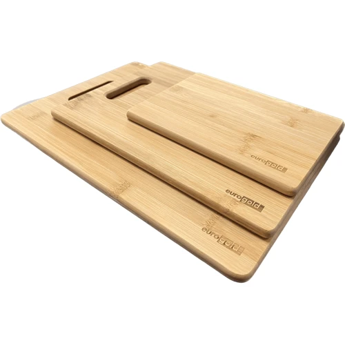 Дошка для нарізання EuroGold 3 шт. (7108200019): Тип Набір з 3 обробних дощок.