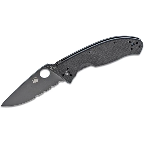 Нож Spyderco Tenacious Black Blade