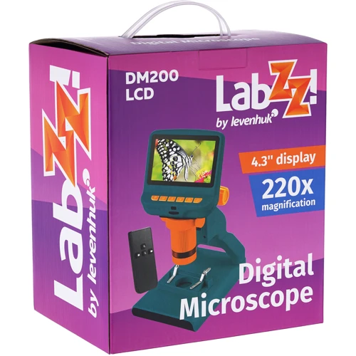 Мікроскоп цифровий Levenhuk LabZZ DM200 LCD 76827 фото 13