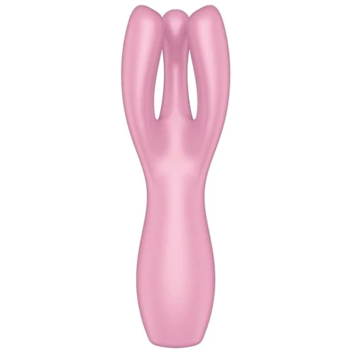 Клиторальный вибратор Satisfyer Threesome 3 Pink с тремя пальчиками