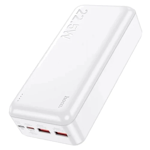 Внешний аккумулятор Hoco Power Bank 30000mAh J101B Astute 22.5W White: Количество USB 3