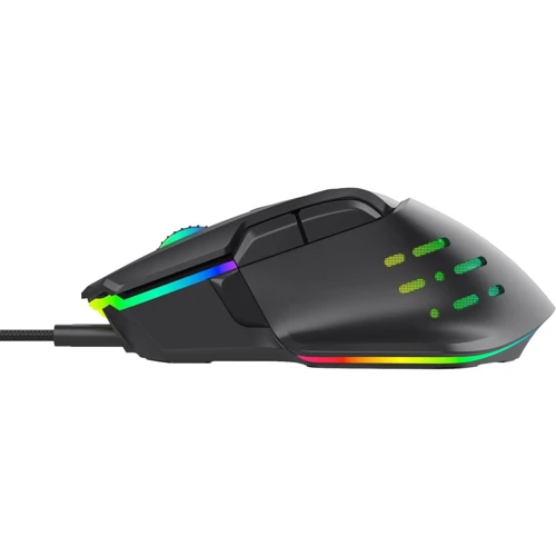 Мышь GamePro GM560 Black: Максимальное разрешение сенсора, dpi 12000