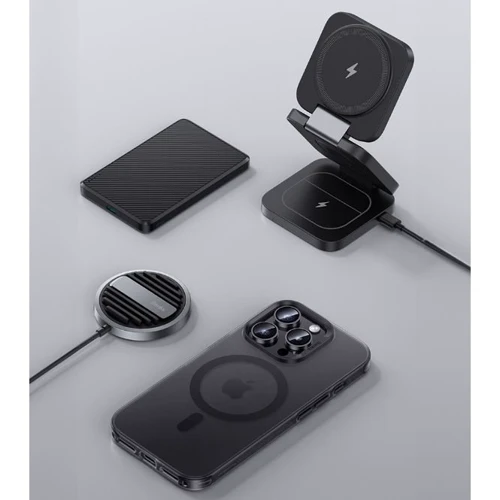 Чехол для iPhone Benks MagClap Lucid Armor Protective Black for iPhone 16: Материалы поликарбонат и полиуретан