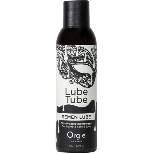 Лубрикант с имитацией спермы Orgie Lube Tube Semen Lube, 150 мл, водная основа, без вкуса и запаха