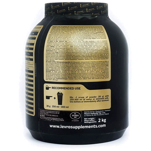 Протеин Kevin Levrone Anabolic Iso Whey 2000 g /66 servings/ White Chocolate-Coconut: Вкус Белый шоколад, Кокос