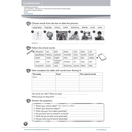 Kid's Box Updated 2nd Edition 5: Activity Book with Online Resources: Количество страниц 88