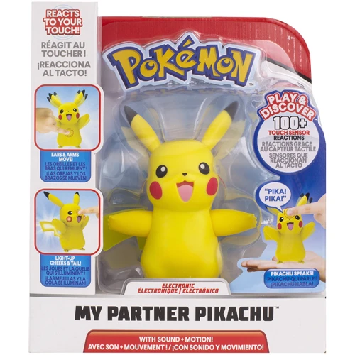 Интерактивная игрушка Pokemon мой друг Пикачу (97759): Тип Персонаж мультфильма, фильма