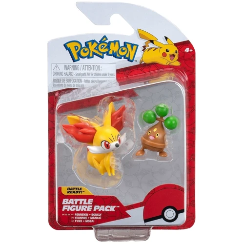 Набір ігрових фігурок Pokemon W16 - Феннекін та Бонслай (PKW3012): Тип Набор игровых фигурок