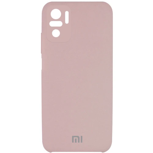 Аксессуар для смартфона Mobile Case Silicone Cover Shield Camera Pink Sand for Xiaomi Redmi Note 10 / Note 10s