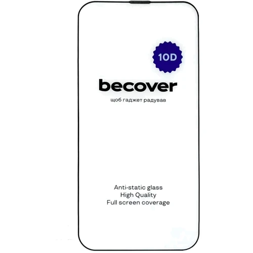 Защитное стекло для iPhone BeCover Tempered Glass 10D Black for iPhone 13 Pro Max (711515) фото 5
