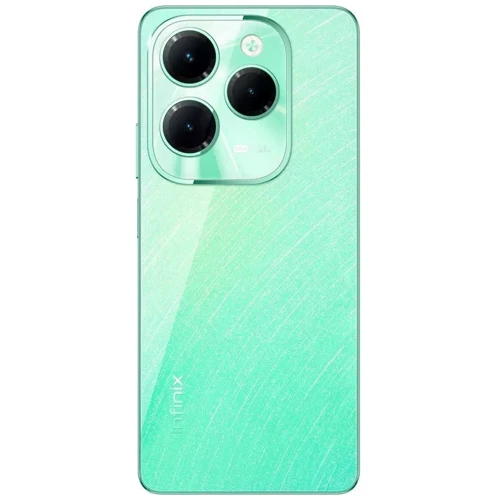 Смартфон Infinix Hot 40 8/256Gb NFC Starfall Green (UA UCRF): Процессор Mediatek MT6769H Helio G88 (12nm) Octa-core (2x2.0 GHz Cortex-A75 & 6x1.8 GHz Cortex-A55)