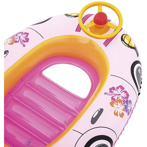 Бассейн Bestway надувной детский игровой центр 34103 (pink) 98х66 см фото 2