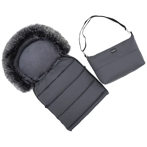 Зимний конверт Bair Arctic с удлинением smoke graphite графит (626064): Тип аксессуара конверты