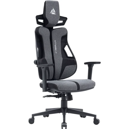 Геймерское кресло Cyberlux V8 Fabric Grey (арт. GM- V8 FG)