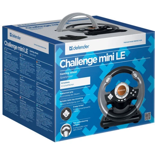 Игровой руль Defender Challenge Mini LE (64351) фото 5