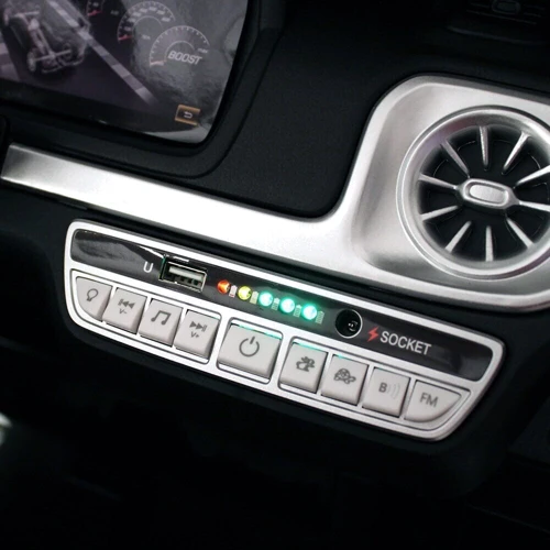 Электромобиль Kidsauto Двухместный Mercedes-Benz G63 AMG 4WD белый (S307white ): Рекомендуемый возраст от 4 лет до 7 лет