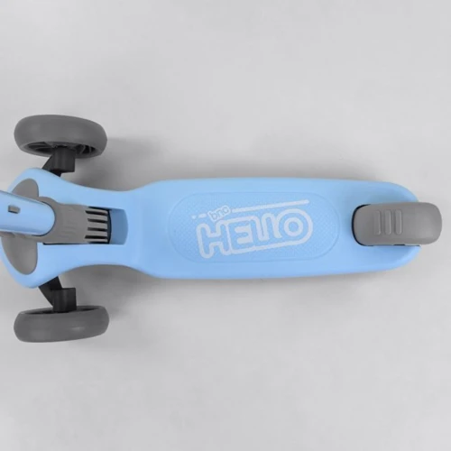 Самокат Best Scooter голубой (D-0885): Тип тормоза ножной