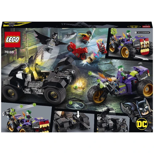 LEGO Super Heroes Погоня Джокера (76159): Количество деталей, шт. 440