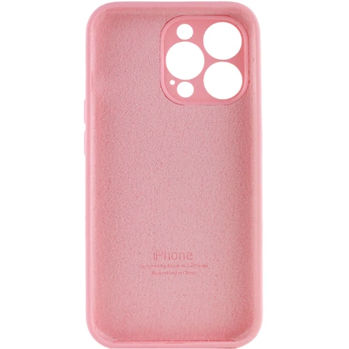 Чехол для iPhone Mobile Case Silicone Case Full Camera Protective Light Pink for iPhone 15 Pro Max: Цвет розовый
