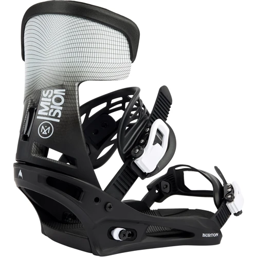 Крепление для сноуборда Burton MISSION'22 black/white wing L: Цвет белый