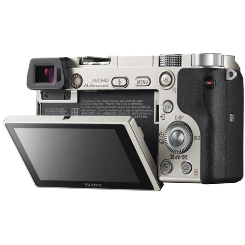 Sony Alpha A6400 kit (16-50mm) Silver: Типы файлов RAW, JPEG, JPEG, RAW
