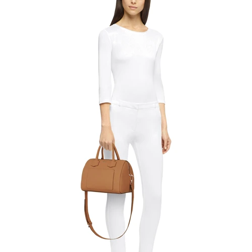 Женская сумка саквояж Furla Alba S коричневая (993279): Тип Сумки
