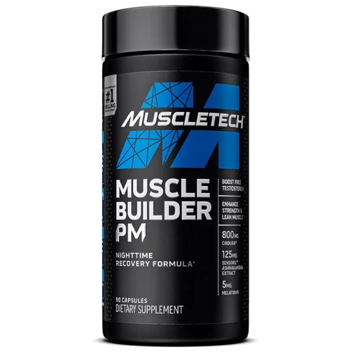 Muscletech Muscle Builder PM Витамины и минералы для наращивания мышц в ночное время 90 капсул
